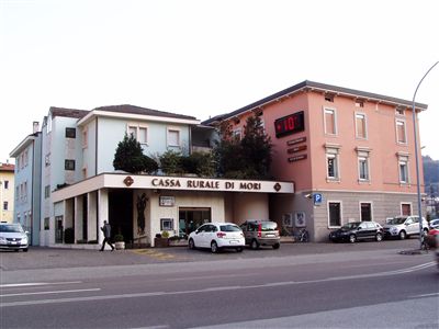 Cappotto termico Cassa Rurale di Mori (Trento)